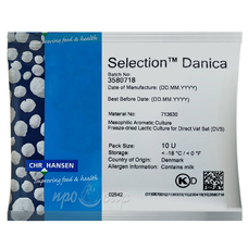 Закваска Chr.Hansen Selection Danica (10U) на 100 литров молока